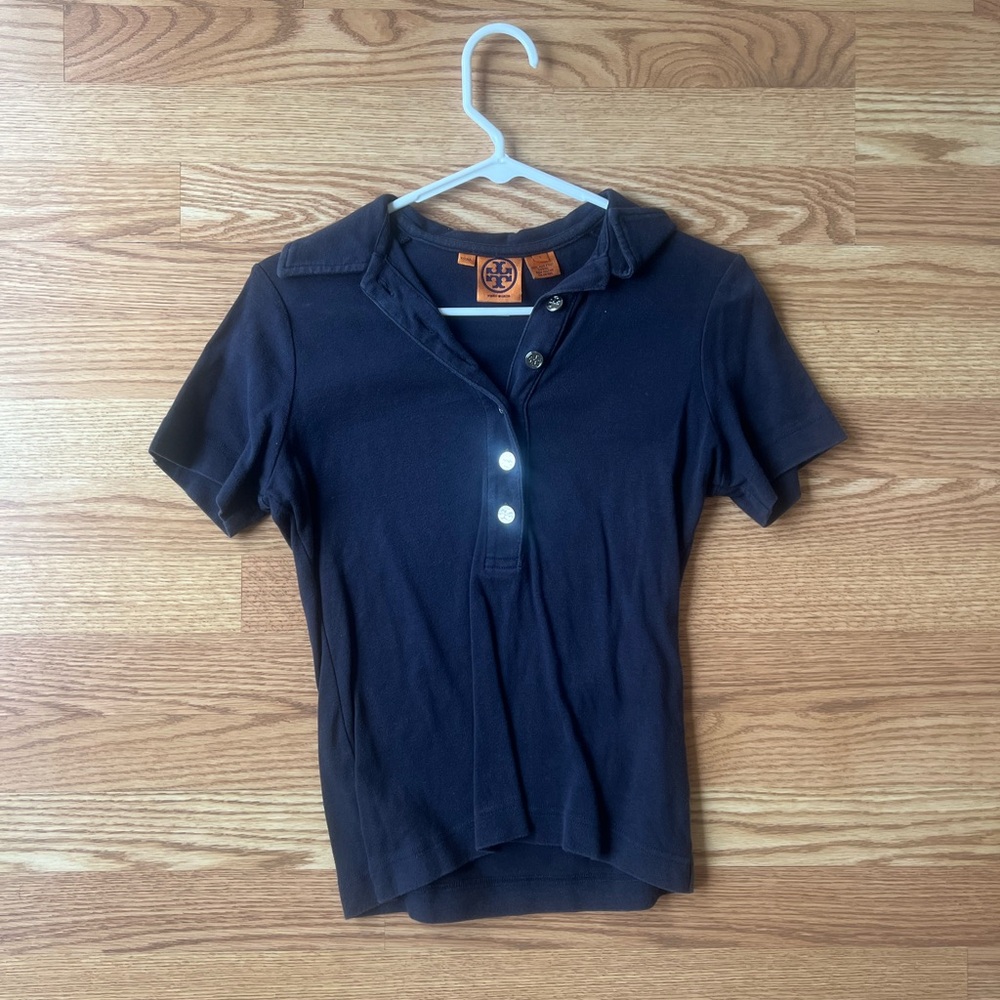 Tory Burch Button Up Top